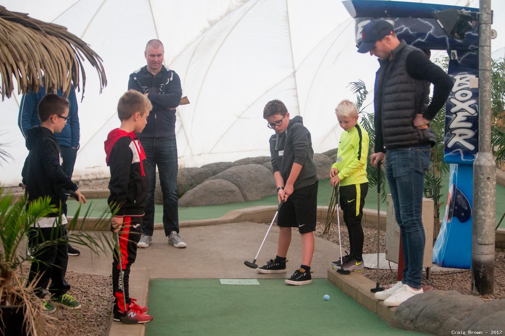 Adventure Golf Evening